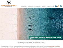 Tablet Screenshot of horsevolunteer.com